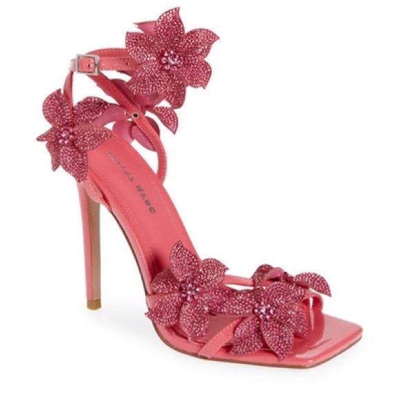 azalea wang Shoes - Pink Romi Ankle Strap Sandal